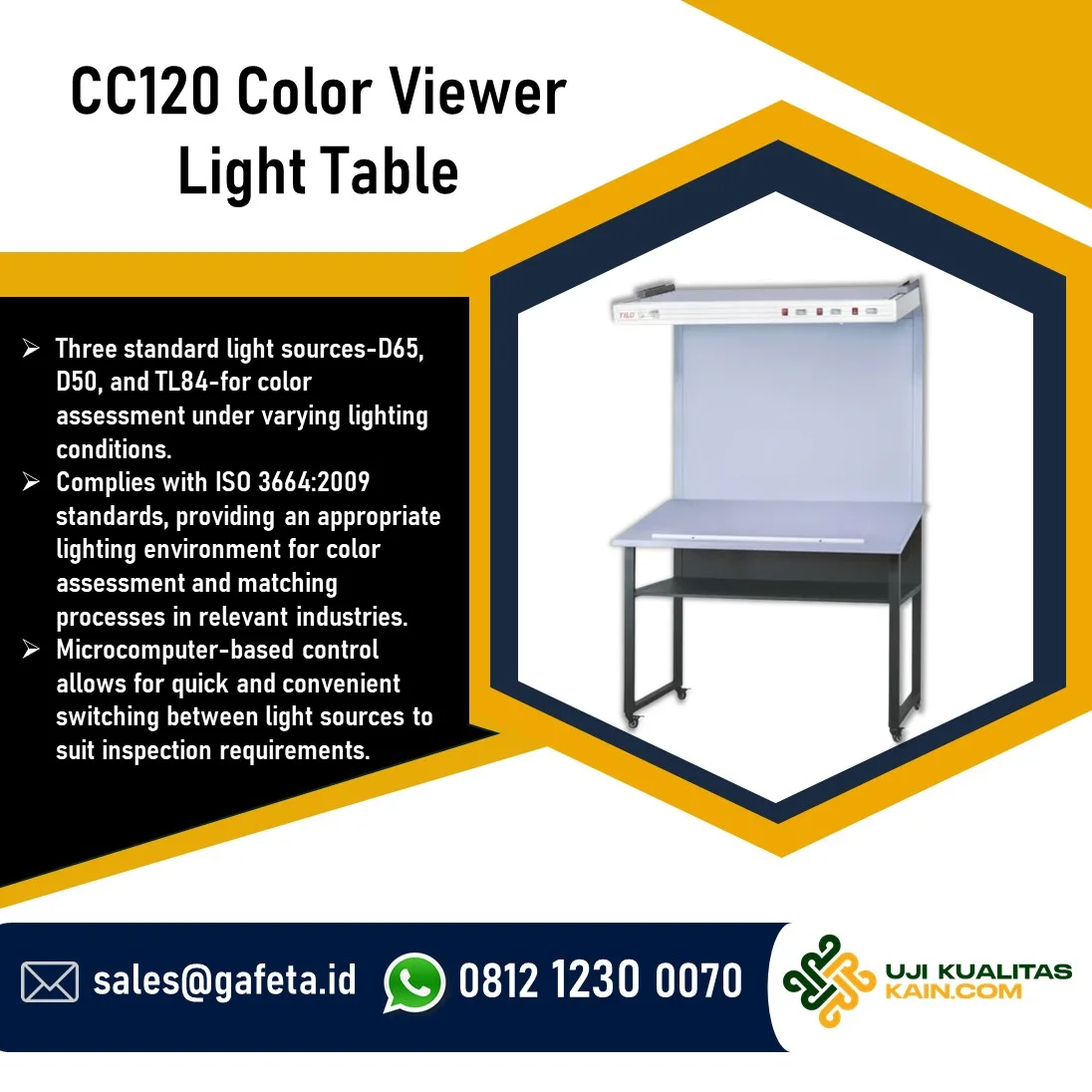 Jual Color Viewer Light Table CC120